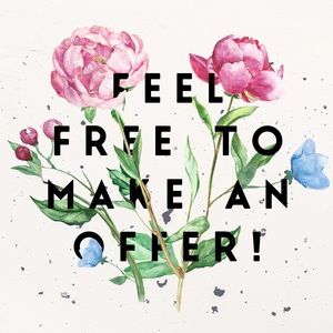 Offers are welcome!!☺️☺️